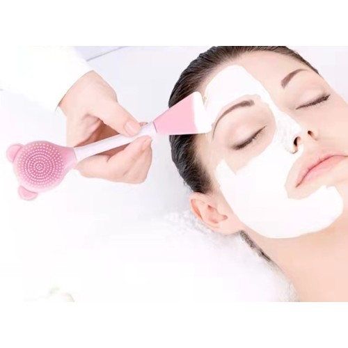 Silikon%20Yüz%20Temizleme%20Fırçası%20ve%20Maske%20Uygulama%20Spatulası