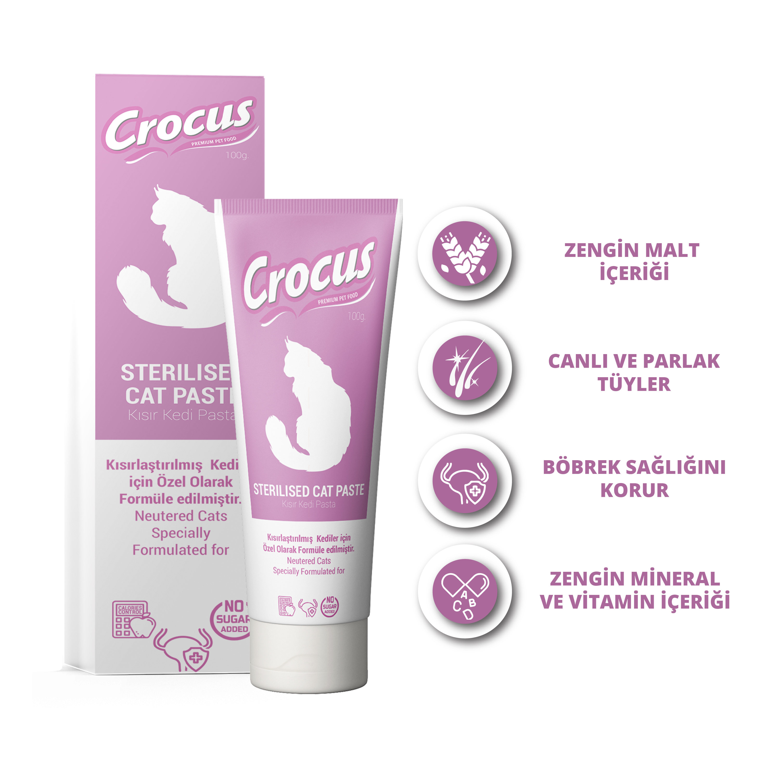 Crocus%20Kedi%20Sterilised%20Malt%20Macunu%20100%20Gram