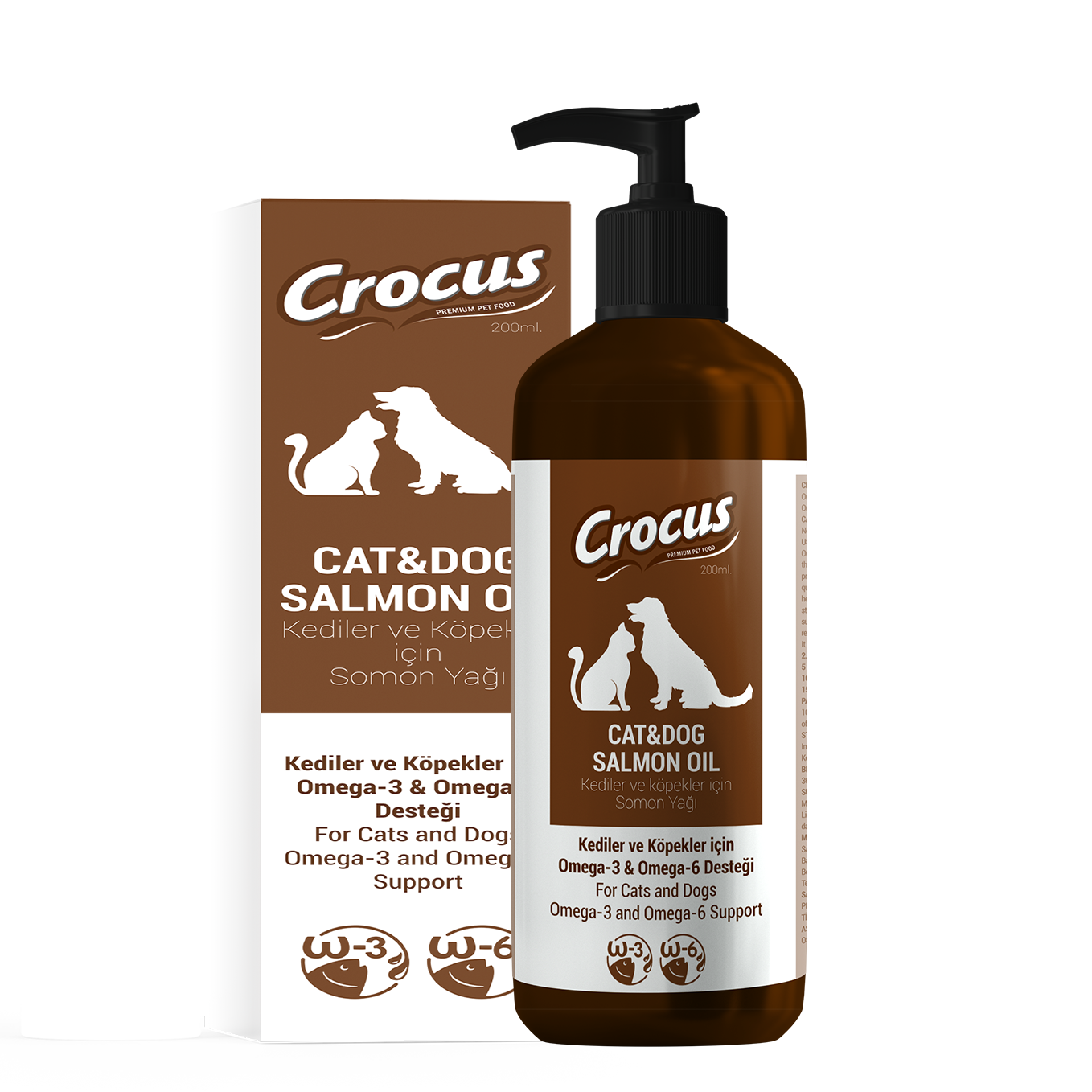 Crocus%20Kedi%20Köpek%20Somon%20Yağı%20200%20Ml