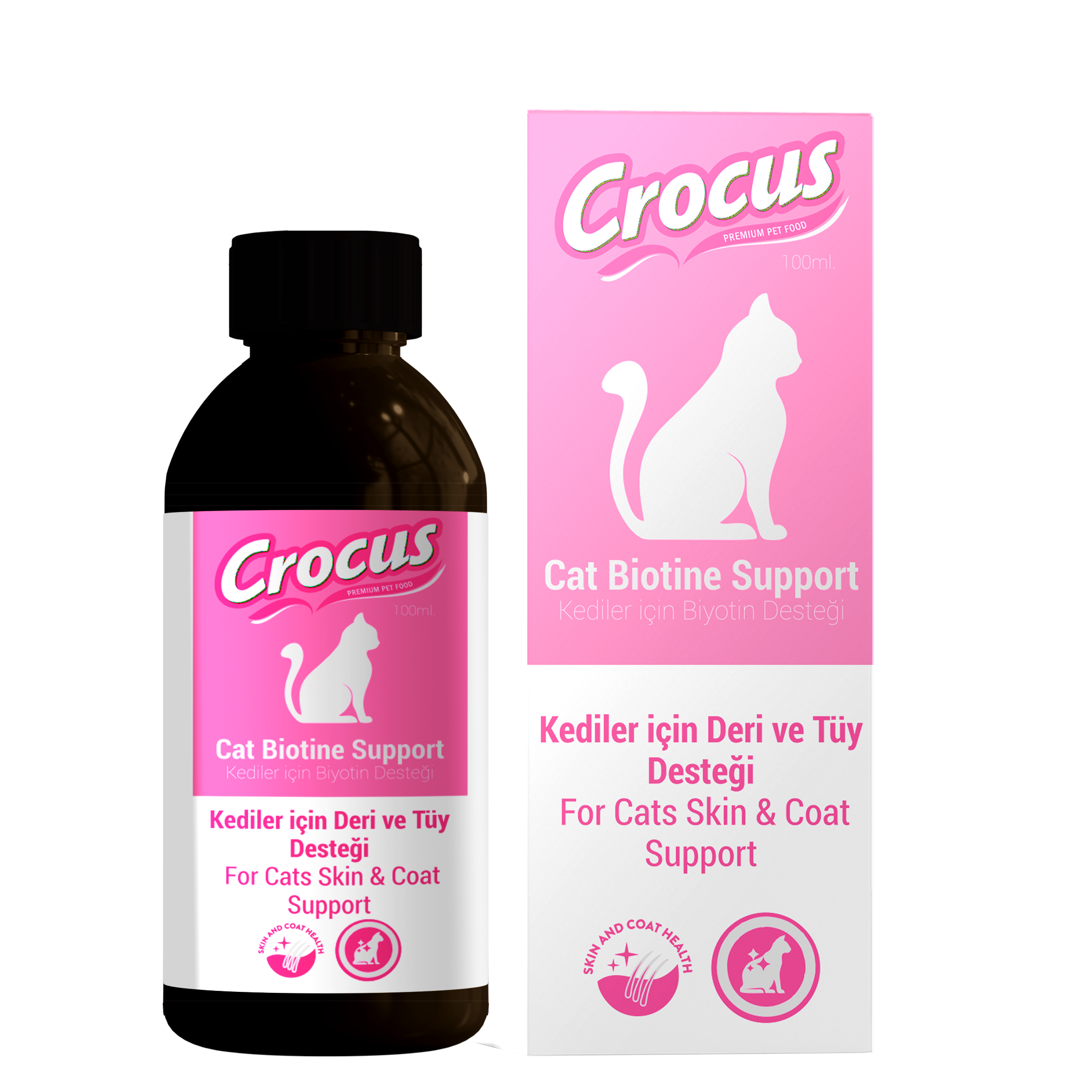 Crocus%20Kedi%20Tüy%20Sağlığı%20Damlası%20100%20Ml