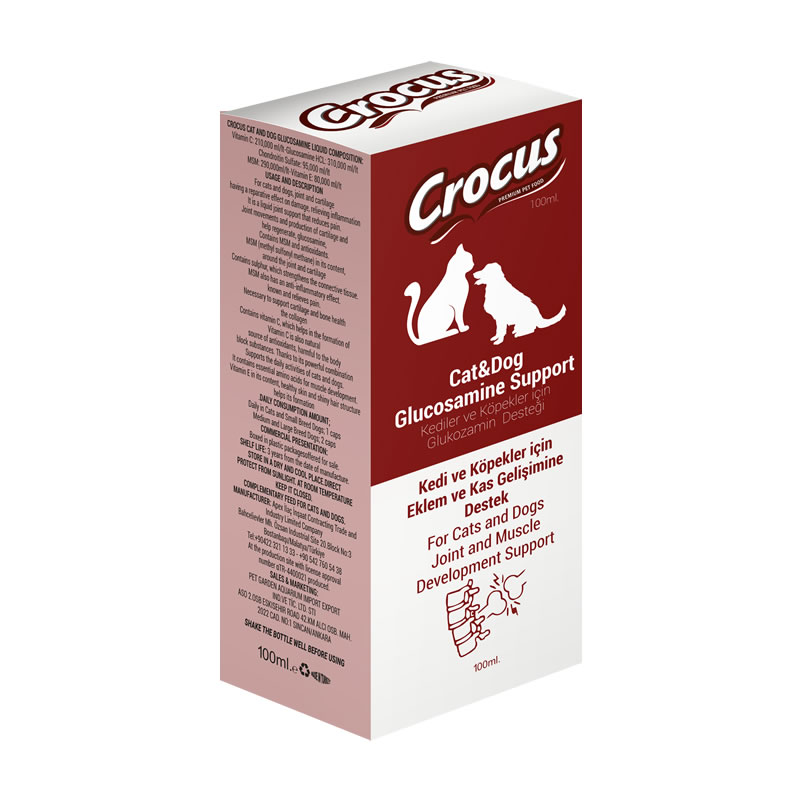 Crocus%20Kedi&köpek%20Glukozamin%20Destek%20100ml