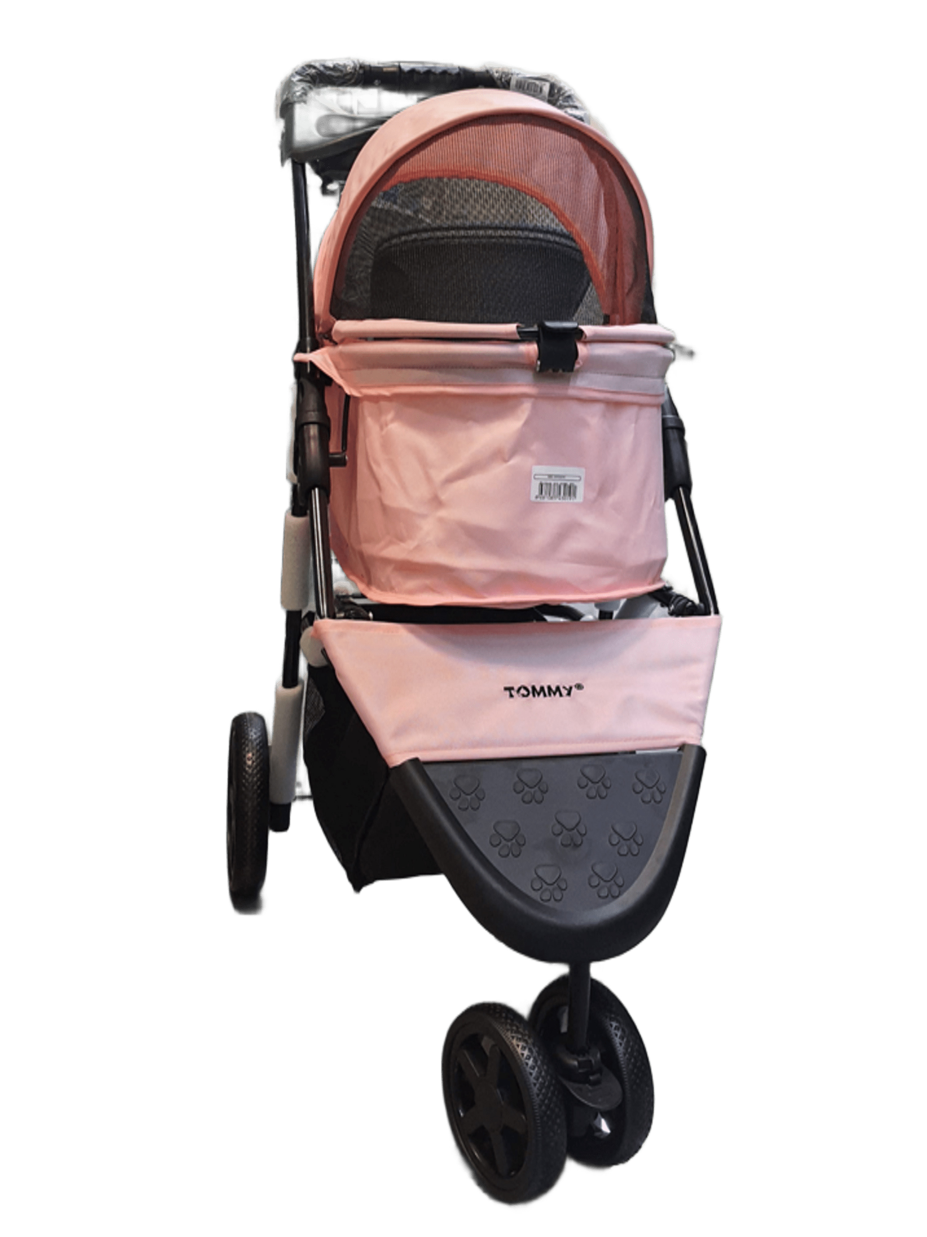 Tommy%20Evcil%20Hayvan%20Arabası%2086x46x94,5cm%20Pembe%20Max%2015%20Kg