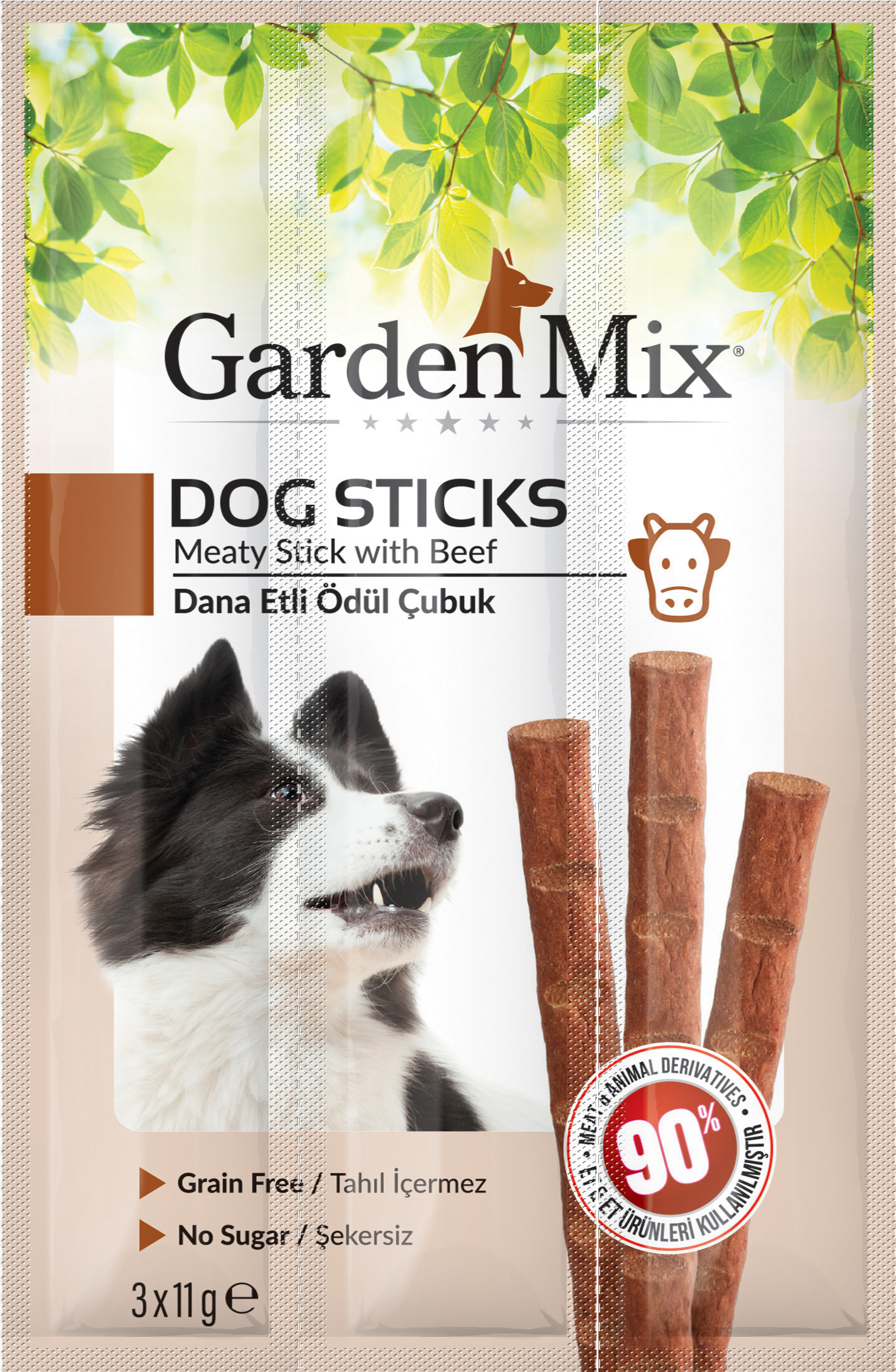 Gardenmix%20Dana%20Etli%20Köpek%20Stick%20Ödül%203*11g%2020‘li