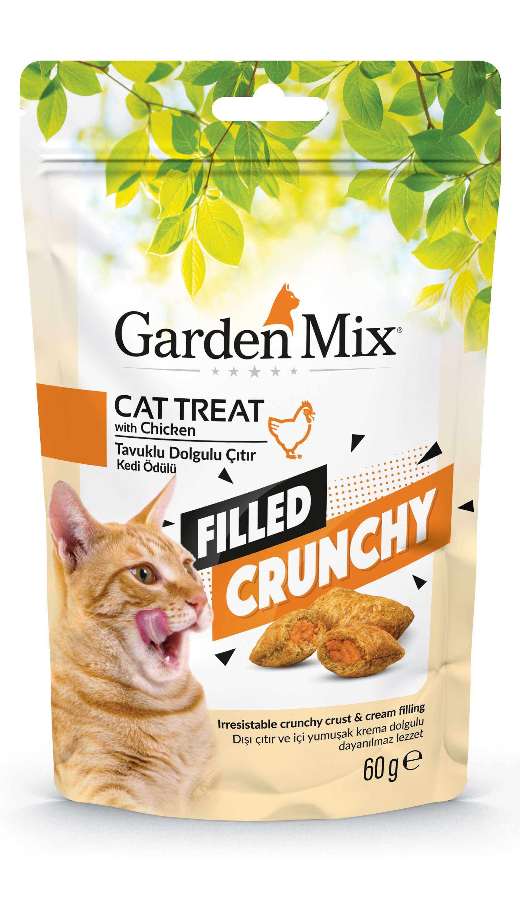 Gardenmix%20Tavuklu%20İçi%20Dolgulu%20Kedi%20Ödülü%2060gr