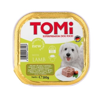 Tomi%20Köpek%20Kuzu%20Etli%20Pate%20Alüminyum%20Yaş%20Mama%20300gr%20(pate)