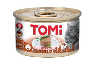 Tomi%20Kedi%20Hindi%20Etli%20Yaş%20Mama%2085g