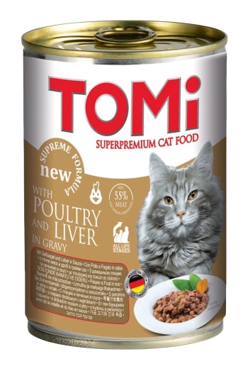 Tomi%20Kedi%20Kümes%20Hayvanlı%20Yaş%20Mama%20400g