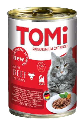 Tomi%20Kedi%20Dana%20Etli%20Yaş%20Mama%20400g