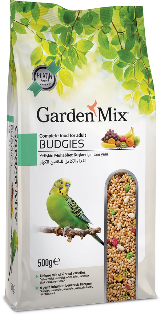 Gardenmix%20Platin%20Meyveli%20Muhabbet%20Kuş%20Yemi%20500g