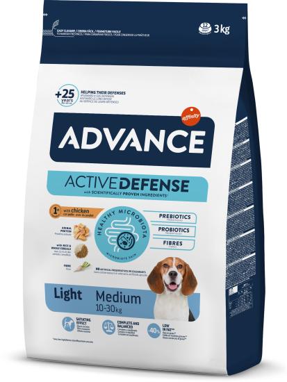 Advance Dog Medıum Lıght 3 Kg