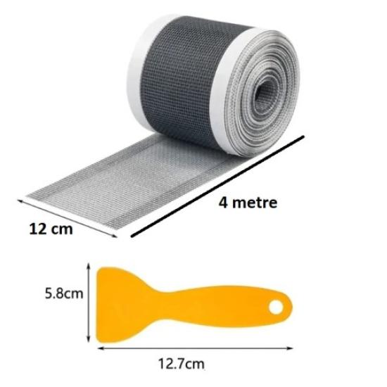 Gider Süzgeci ve Sineklik Tamir Kiti 12 cm * 4 metre