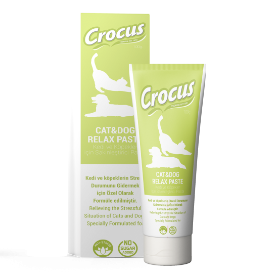 Crocus Kedi Köpek Relax Macun 100 Gram