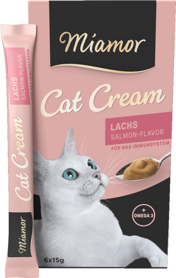 Mıamor Cream Somonlu Kedi Ödülü 6x15 G