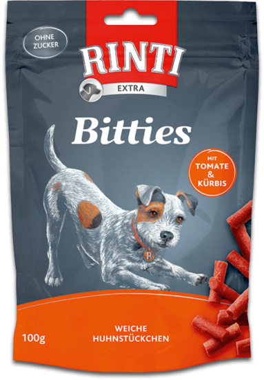 Rıntı Bıttıes Köpek Ödülü Tavuk-domates 100g