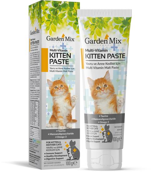 Garden Mix Kedi Kitten Multivitamin Macun 100 Gram